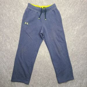 Under Armour Storm Transit Sweatpants Mens‎ M Blue Neon Green Loose Fit